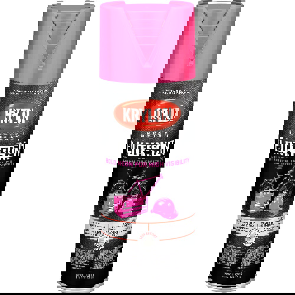 Spray Paints; Product Type: Spray Paint ; Type: Spray Paint ; Color: Cerise ; Finish: Gloss ; Color Family: Pink ; Container Size (oz.): 11.000